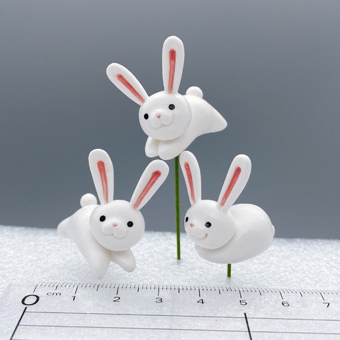 ウサギ(3本入り)の画像