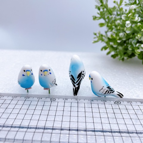 セキセイインコ(ブルー) 4本入りの画像